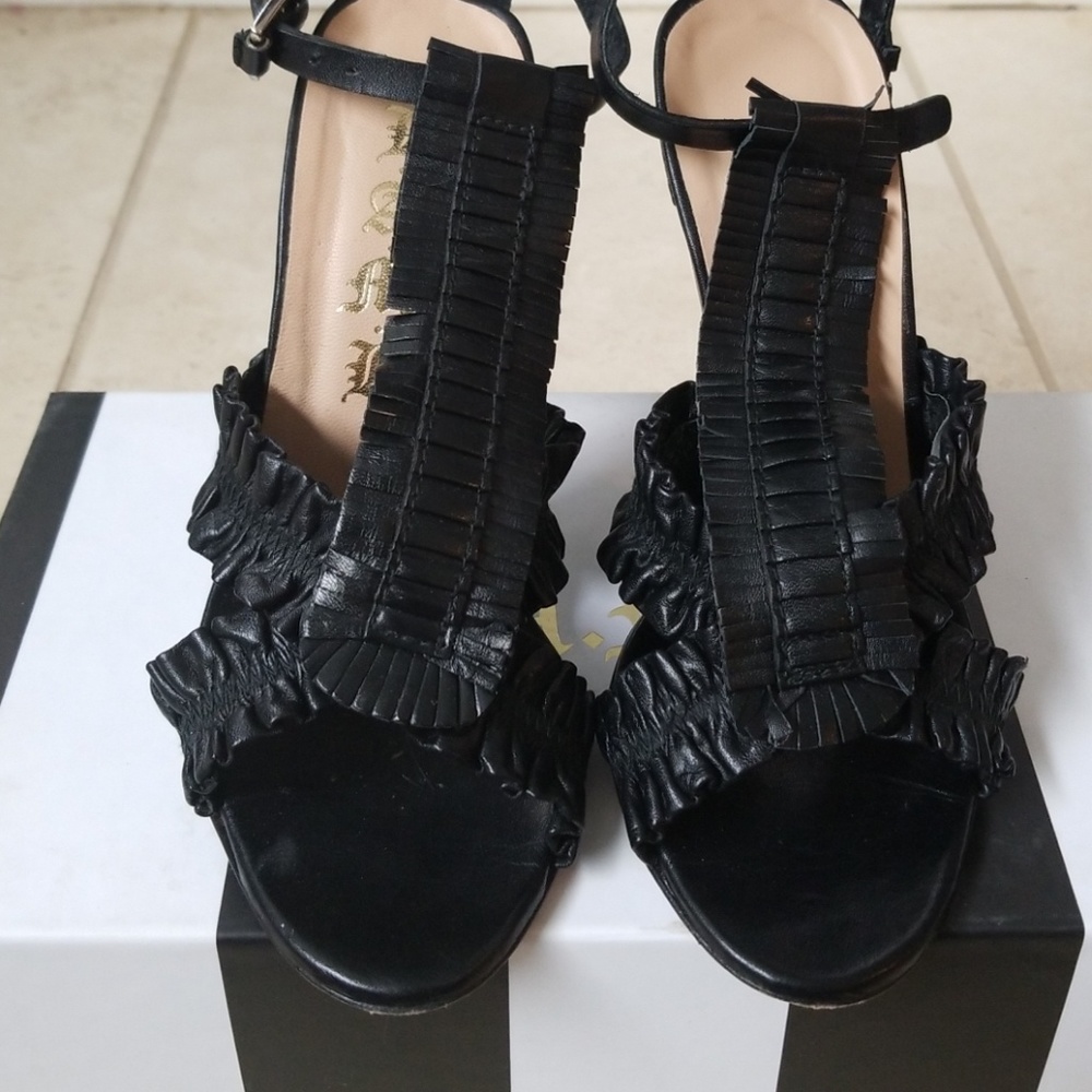 L.A.M.B.  strappy heels sandals